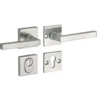 Artitec Mi Satori SKG3 kruk/kruk op rozet Kare m/ KTB mat nikkel / mat nikkel PVD Laatste Versie