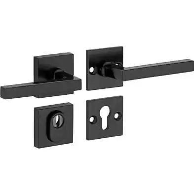 Artitec Mi Satori SKG3 kruk/kruk op rozet Kare m/ KTB mat zwart Flitsaanbieding