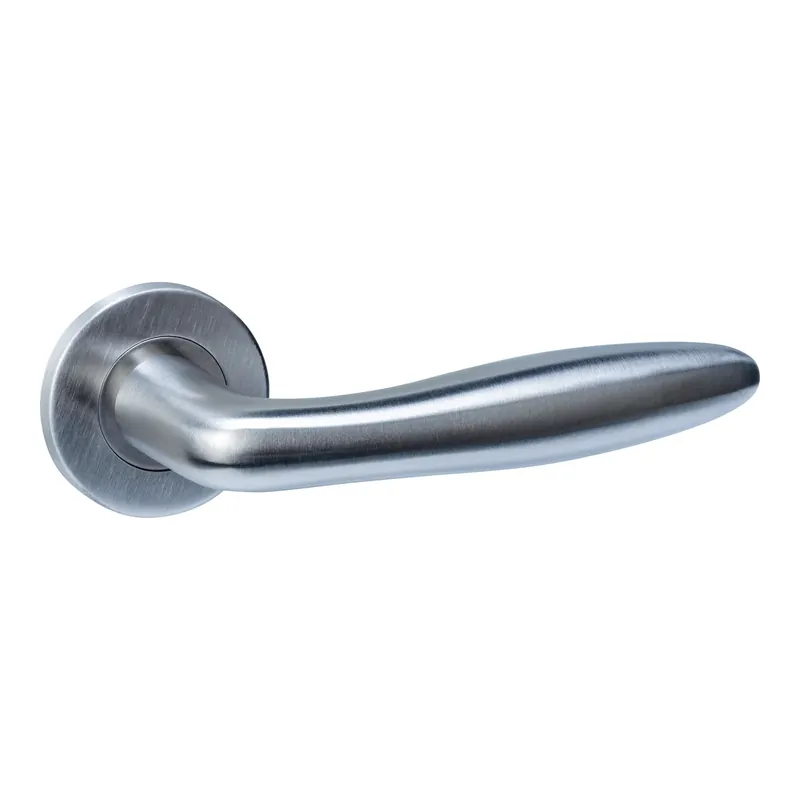 Intersteel deurkruk Q 03 op rozet 52x6mm pvd rvs Exclusieve Aanbieding