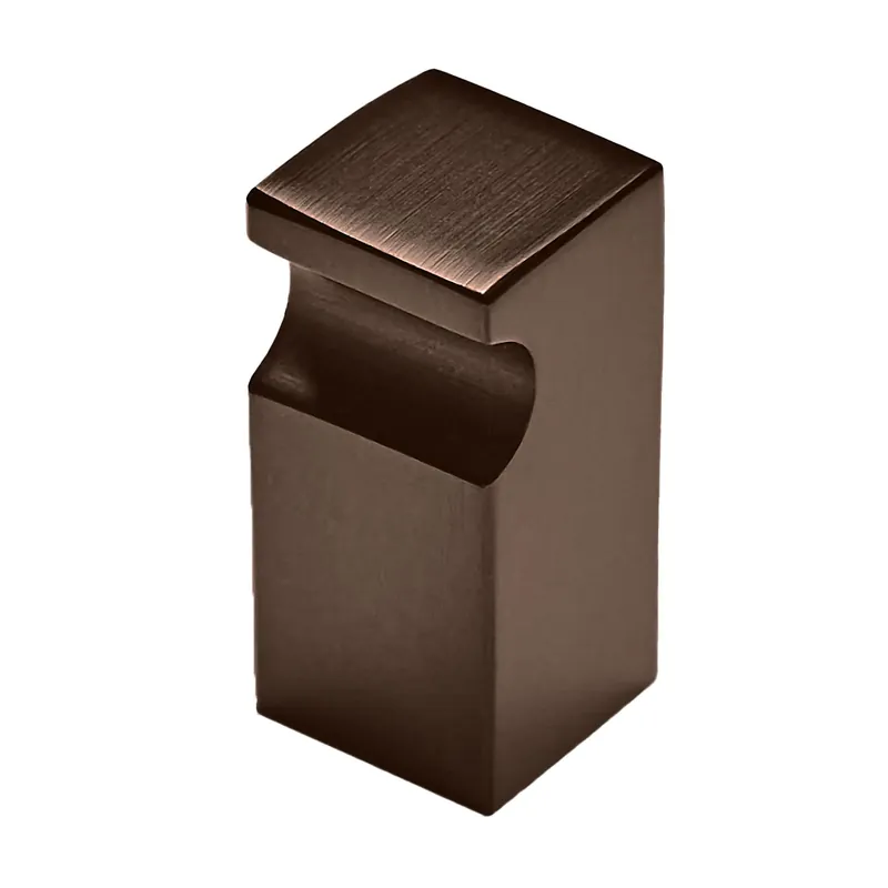 Shop Nu HHD Pro Meubelknop Kasttrekker Cubica Top 12mm Mat Brons