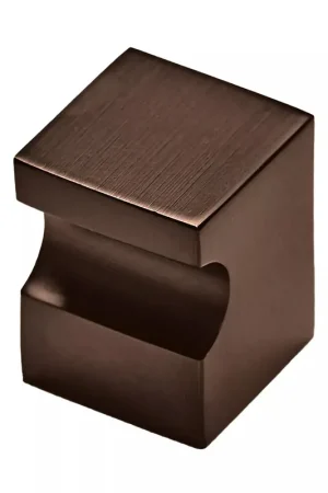 Voordeelprijs HHD Pro Meubelknop Kasttrekker Cubica Top 20mm Mat Brons