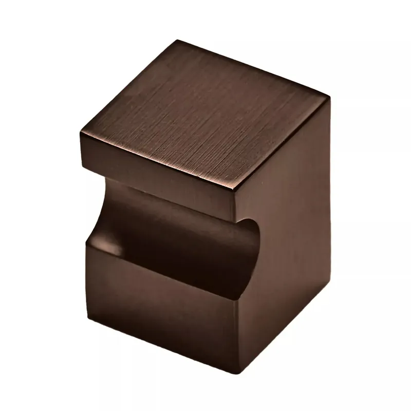 Voordeelprijs HHD Pro Meubelknop Kasttrekker Cubica Top 20mm Mat Brons