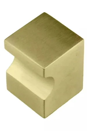 HHD Pro Meubelknop Kasttrekker Cubica Top 20mm Messing Gepolijst Laatste Kans