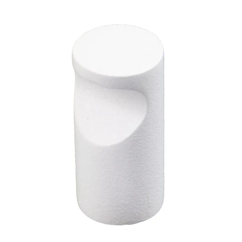 Laatste Versie HHD Pro Meubelknop Kasttrekker D12mm Wit Structuur