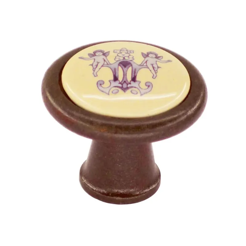 Snelle Levering HHD Pro Meubelknop Kasttrekker Decor 30mm Roest