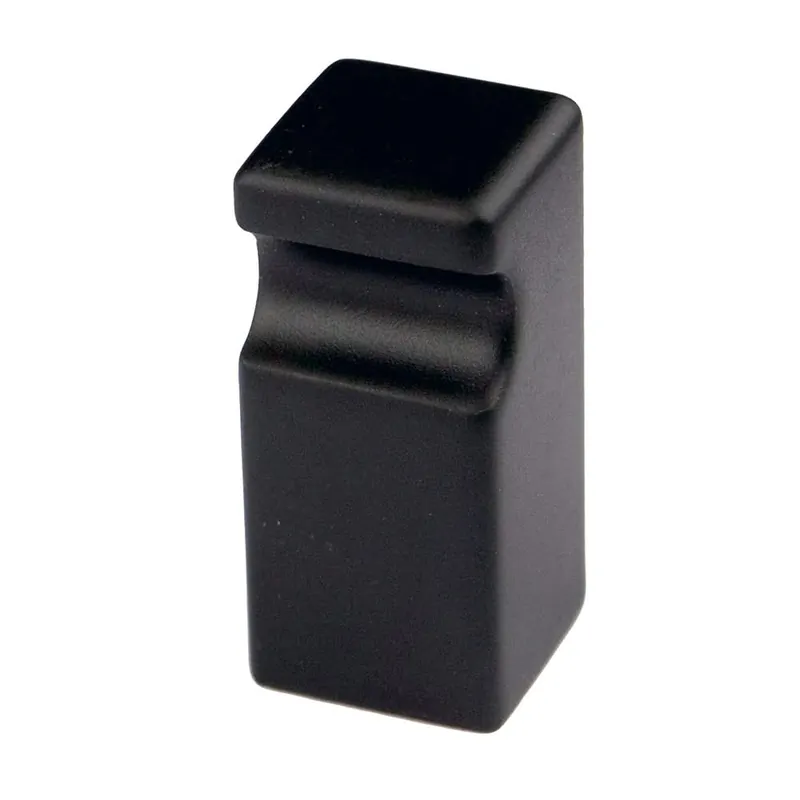 Tijdelijk Beschikbaar HHD Pro Meubelknop Kasttrekker Cubica Top 12mm Zwart