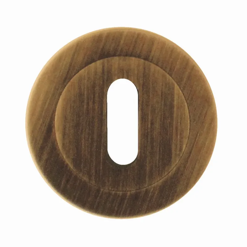 HDD Pro Sleutelplaatje Rond Draairozas Brons Seizoensaanbieding