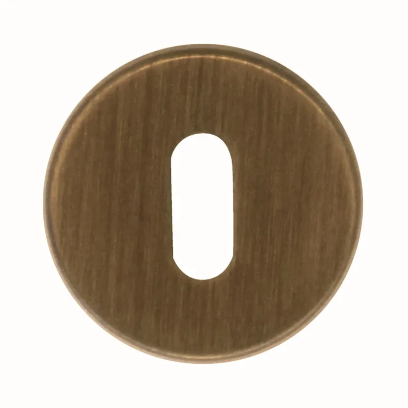 HDD Pro Sleutelplaatje Rond Klikrozas 45 Mm Brons Direct Beschikbaar
