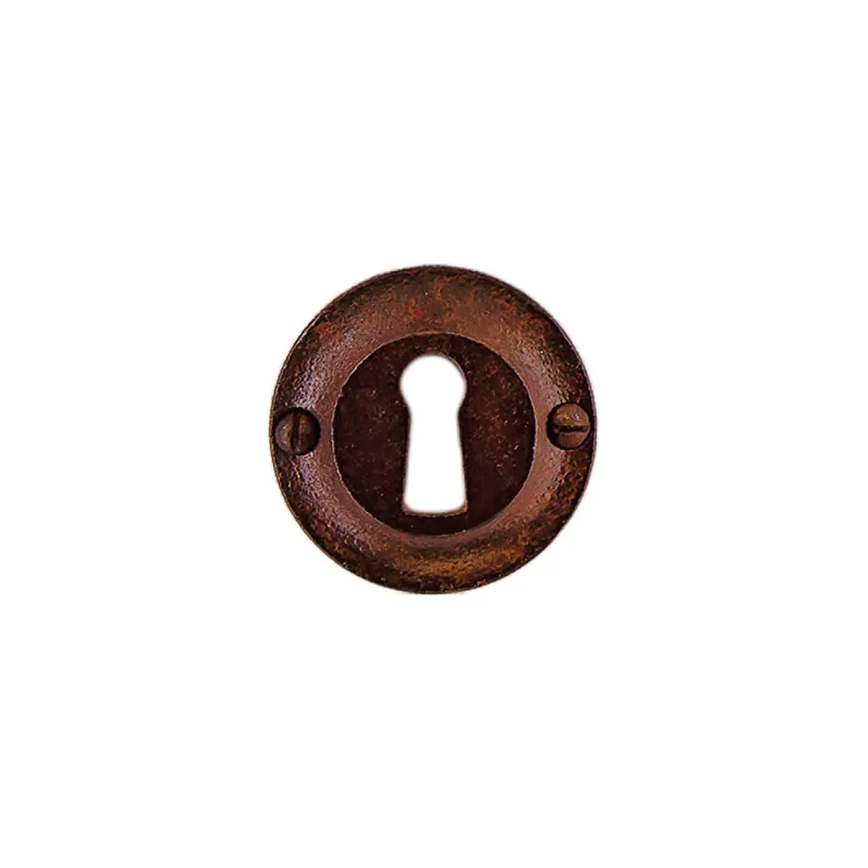 Populair HDD Pro Sleutelplaatje Rond Retro 43 Mm Classic Anna-Lucia Roest