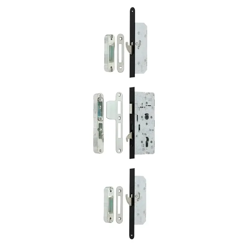 AXA Veiligheids Zwarte Meerpuntssluiting Solid C 1700×24 PC72 Betrouwbaar