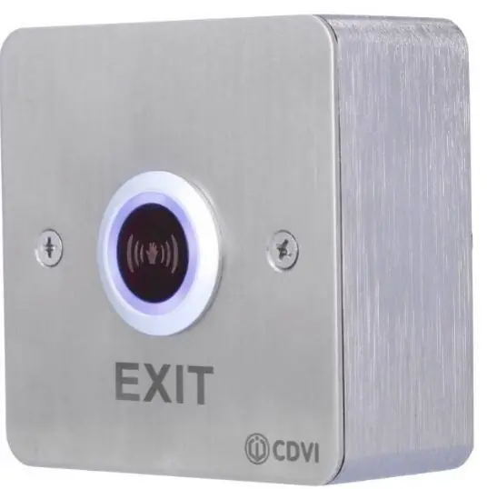 Dagaanbieding CDVI RTE-IRS Aanraakvrije REX knop