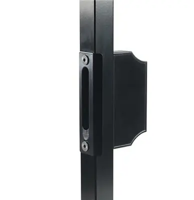 Locinox slotvanger voor siersloten met tegenkast aluminium 50mm Nieuw