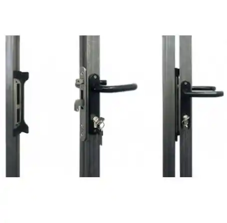 Snelle Levering Locinox Fortylock insteekslot set met slotvanger klinken afdekplaten en kokerprofiel voor slot en slotvanger