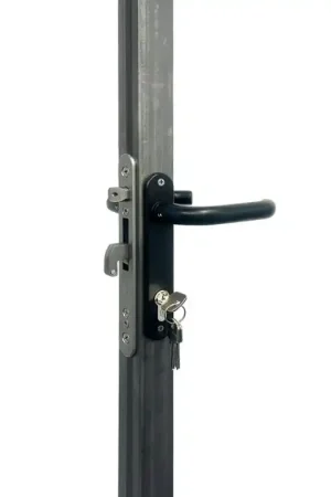 Gecertificeerd Locinox Fortylock insteekslot set met slotvanger klinken afdekplaten en slotkokerprofiel