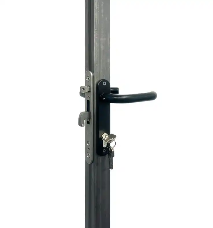 Gecertificeerd Locinox Fortylock insteekslot set met slotvanger klinken afdekplaten en slotkokerprofiel