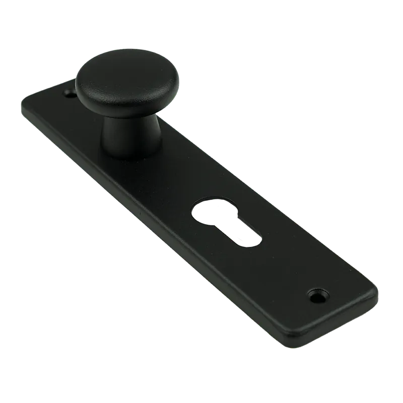 AMI Kortschild met vaste knop PC55 zwart Lage Kosten