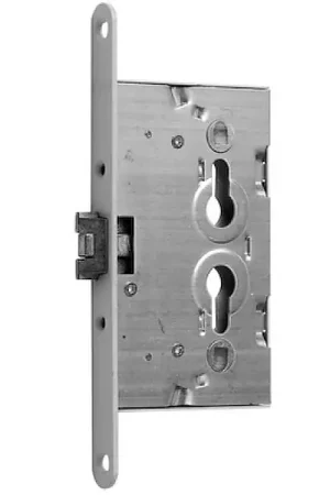 Meest Verkocht Nemef 1759 Deurslot met dubbele cilinder uitsparing PC72mm en doornmaat 65mm