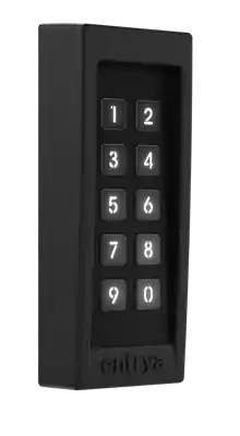 Lage Kosten Entrya KPB-ES4 codeklavier opbouw zwart