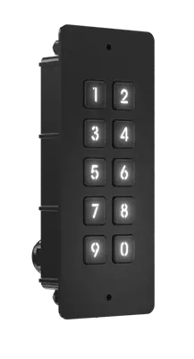 Entrya KPFB-ES4 codeklavier inbouw zwart Snelle Levering