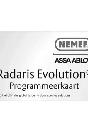Premium Radaris Programmeerkaarten