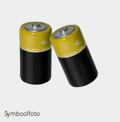 Betaalbaar EVVA Airkey Reservebatterij voor cilinders