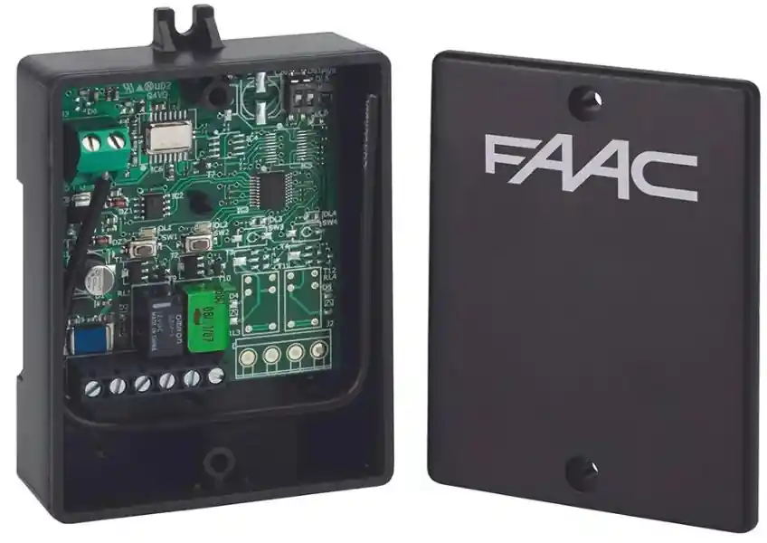 Voordeelprijs externe ontvanger twee kanaals 433mhz 12-24v faac