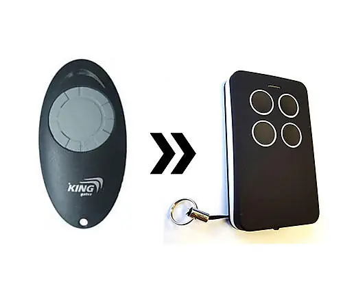 Universele Stedaparts Handzender compatible met KING GATES CLIPPER Koopje