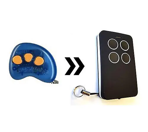 Merkproduct Universele Stedaparts Handzender compatible met BESIDE BEZAP
