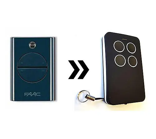 Beste Prijs Universele Stedaparts Handzender compatible met FAAC XT4 433 RC