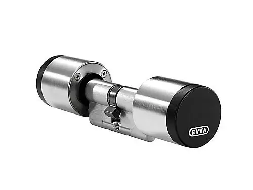 Op = Op EVVA Airkey Elektronische cilinder tweezijdige toegang