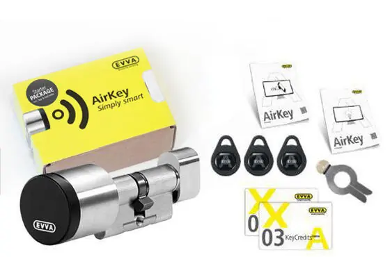 EVVA Airkey Startpakket Bluetooth en NFC met cilinder Goedkoop