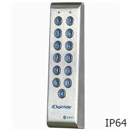 Premium Codeklavier RVS (inox) Digicode®