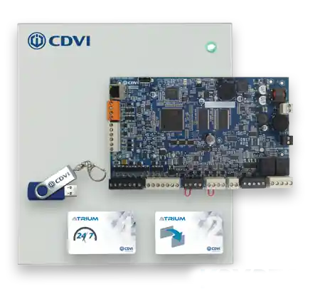 CDVI Atrium Krypto PoE centrale Merkproduct