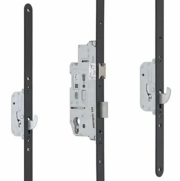HMB meerpuntssluiting Cilinderbediend Serie 004 Zwart Veilige Betaling