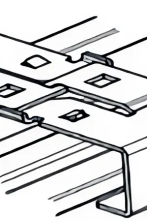 Premium Faac middenophangbeugel voor garagedeuropeners