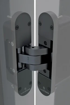 Koop Online Onzichtbare hydraulische zelfsluitend scharnieren voor poorten en deuren Sureclose