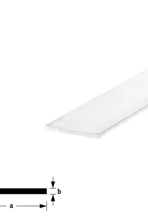 Lage Prijs platprofiel aluminium brute