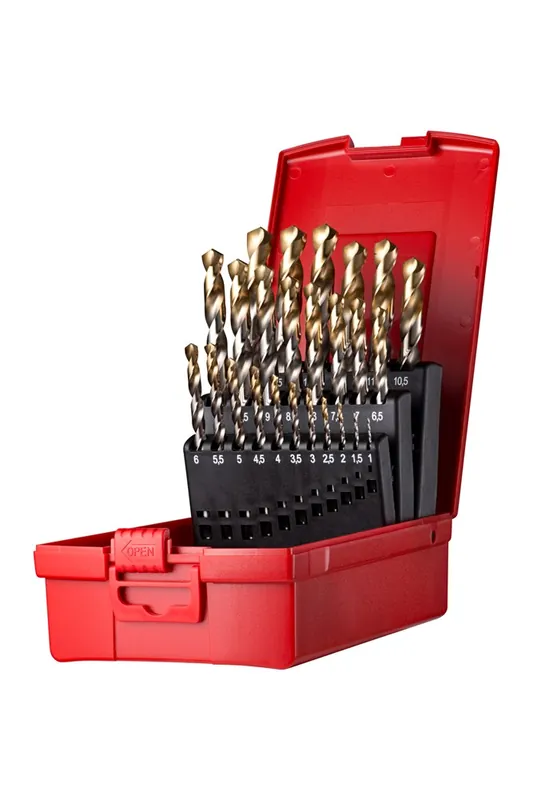 Actieprijs metaalborenset hss tin-tip dormer