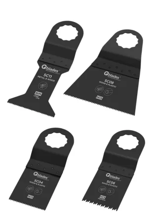 Betrouwbaar multizaagbladenset qblades sc12k