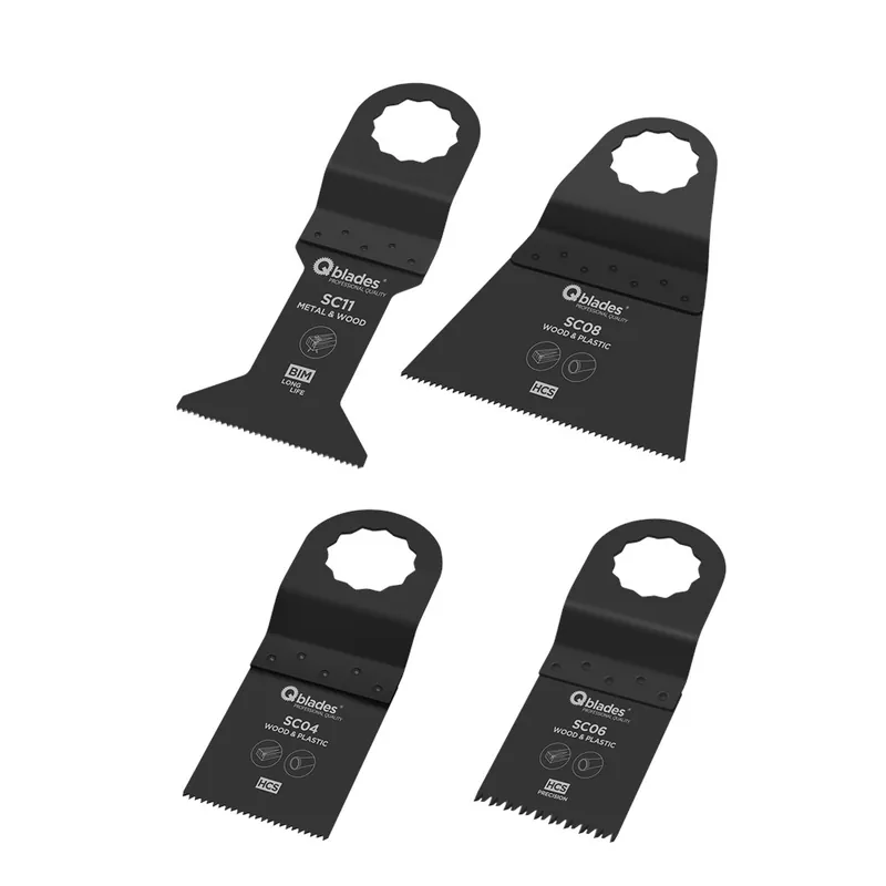 Betrouwbaar multizaagbladenset qblades sc12k
