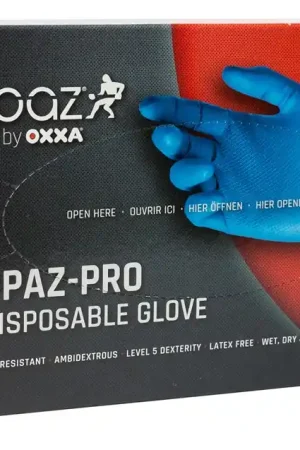 Op = Op handschoenen wegwerp nitrill oxxa