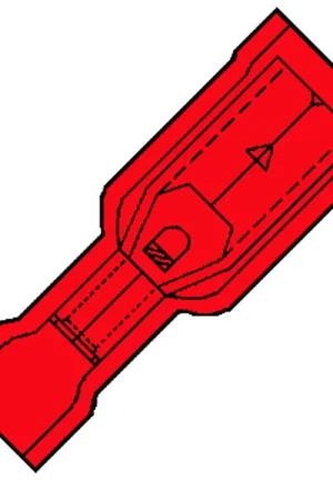 kabelschoen buskontakt rood Nieuw
