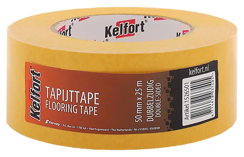 Korting tapijttape dubbelzijdig kelfort