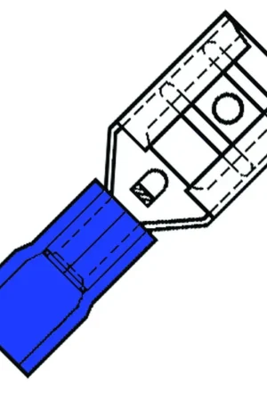 kabelschoen vlakstekerhuls geisol. blauw Laatste Kans