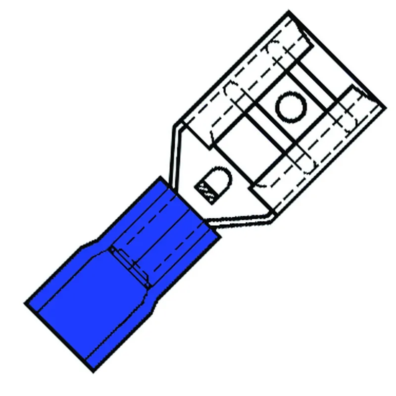 kabelschoen vlakstekerhuls geisol. blauw Laatste Kans
