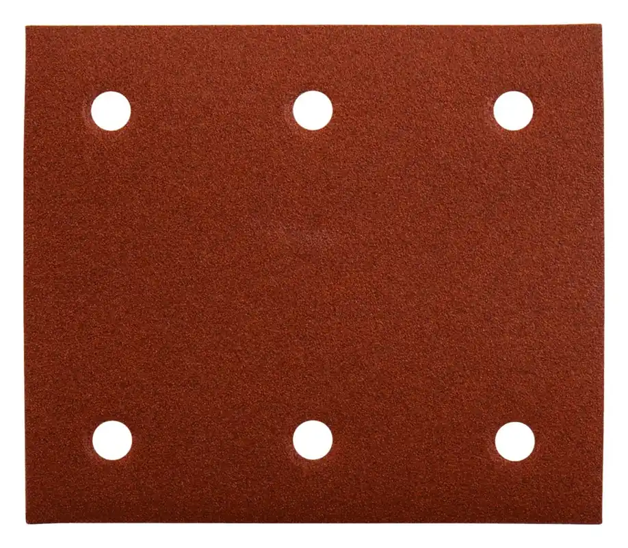 Tijdelijk Beschikbaar schuurstrook red velcro makita