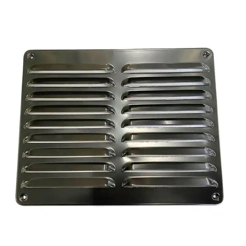 Uitverkoop schoepenrooster aluminium zwart gavo