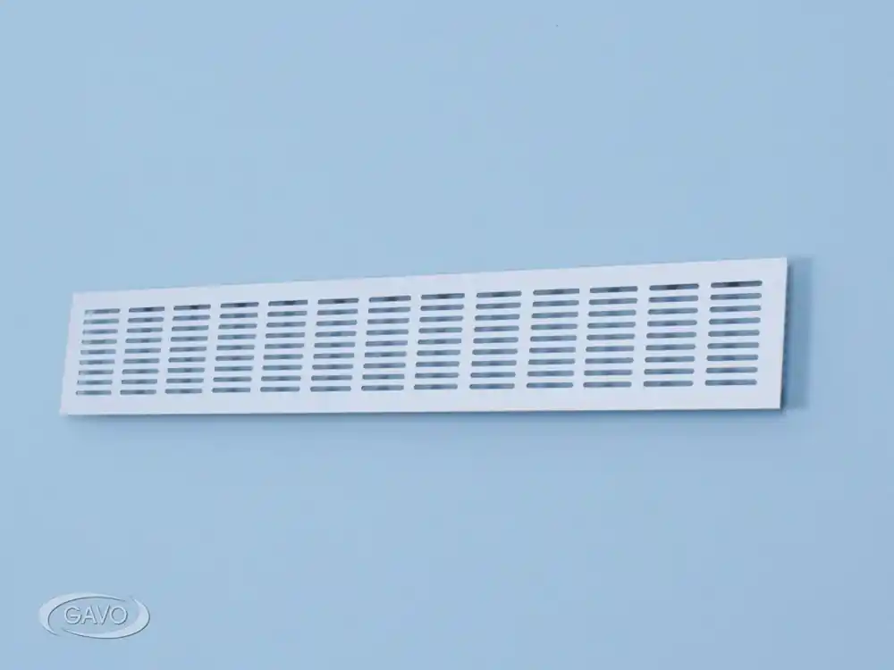 ventilatiestrip aluminium wit Gecertificeerd
