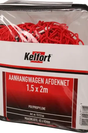 Nieuw veiligheidsnet aanhanger polypropyleen