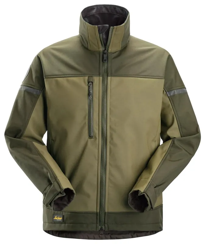 Laatste Versie jack softshell allroundwork snickers